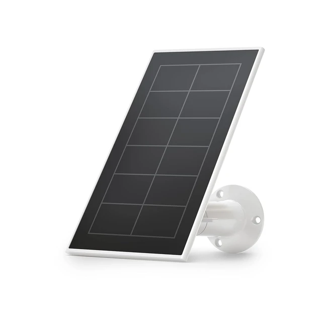 Arlo zertifiziertes Zubehör Solarpanel Kabel 24 m wetterfest kompatibel mit Pro 3 Pro 4 XL Pro 5 Flutlicht Ultra 2 XL Go 2 zur kontinuierlichen Stromversorgung Ihrer Kameras 247 weiß