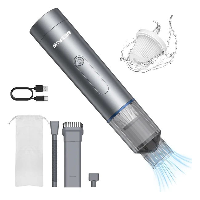 Aspirapolvere Auto Nexpow 7000PA Portatile Senza Fili Mini - Pulizia Professionale