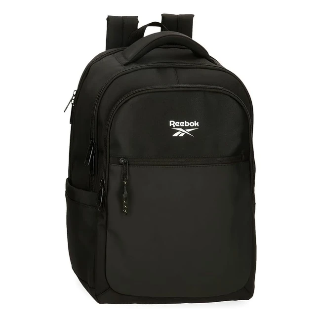 Sac à dos pour ordinateur portable Reebok Hamilton - Noir - Réf. 12345 - Confortable et pratique