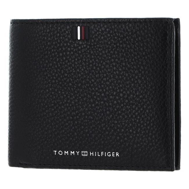 Tommy Hilfiger Herren Portemonnaie Central Schwarz Onesize MNZ Fach