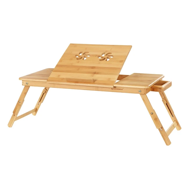 Songmics Laptoptisch klappbarer und hhenverstellbarer Notebooktisch LLD004