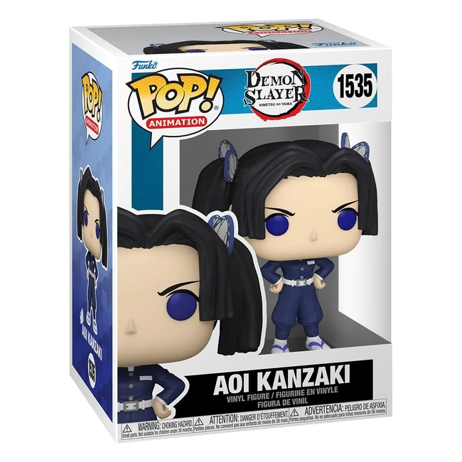 Funko Pop Animation Demon Slayer Aoi Kanzaki - Figurine Vinyle Rare Chase - Collection Officielle