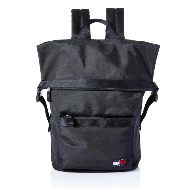 Sac à dos homme Tommy Jeans Daily Rolltop Noir - Taille Unique