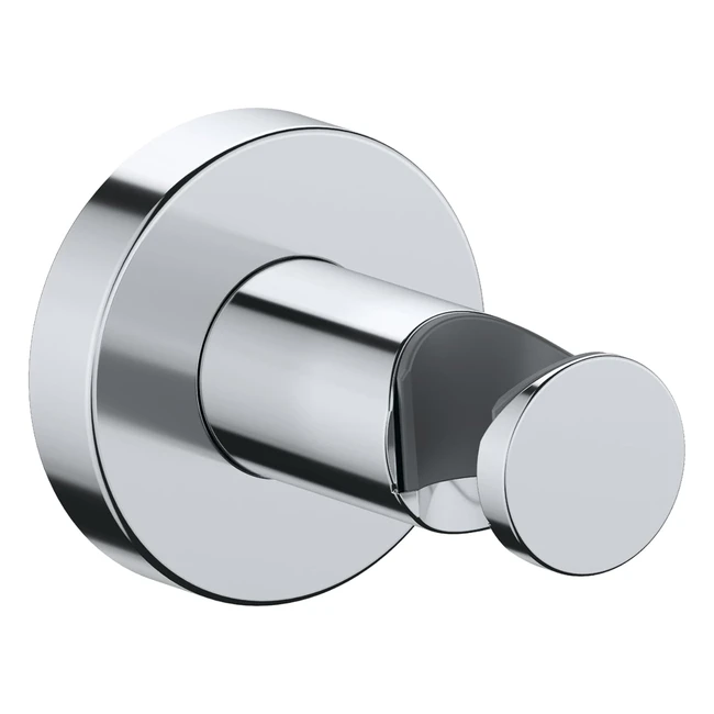 Duravit UV0620007010 Support de Douchette Chrome - Montage Mural Facile