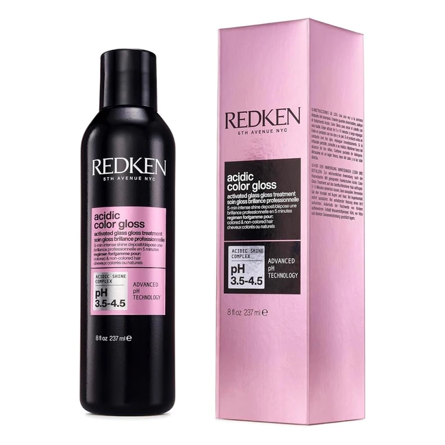 Redken Trattamento Gloss Capelli Colorati Tinti 237ml - Idratazione Profonda e Luminosità