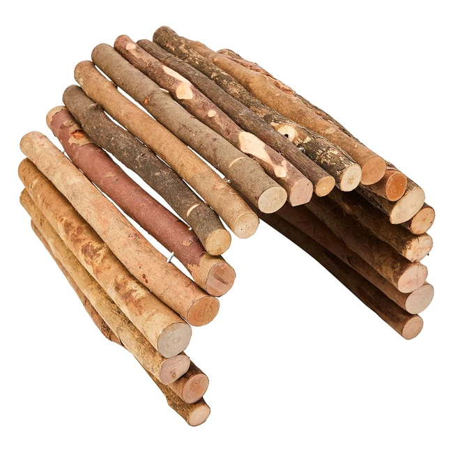 Kerbl Pet Holzbrücke Groß 30x50cm - 1 Stück - 1er Pack - Maus - Hohe Qualität