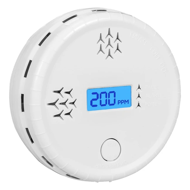 Rilevatore Monossido Carbonio Portatile YZIF - Conforme EN50291 - Allarme Sensibile