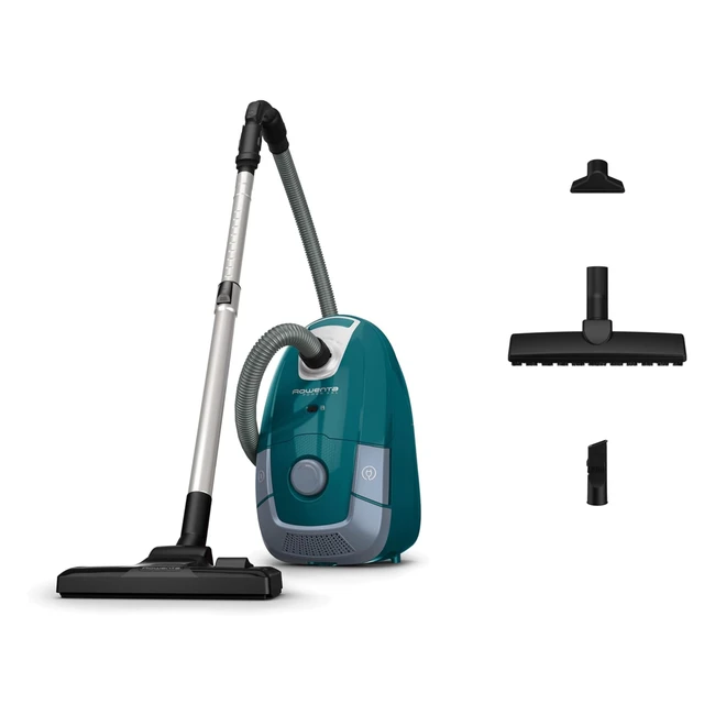 Aspirateur Rowenta Power XXL 45L 900W Performant - RO3143EA Bleu Pétrole/Gris