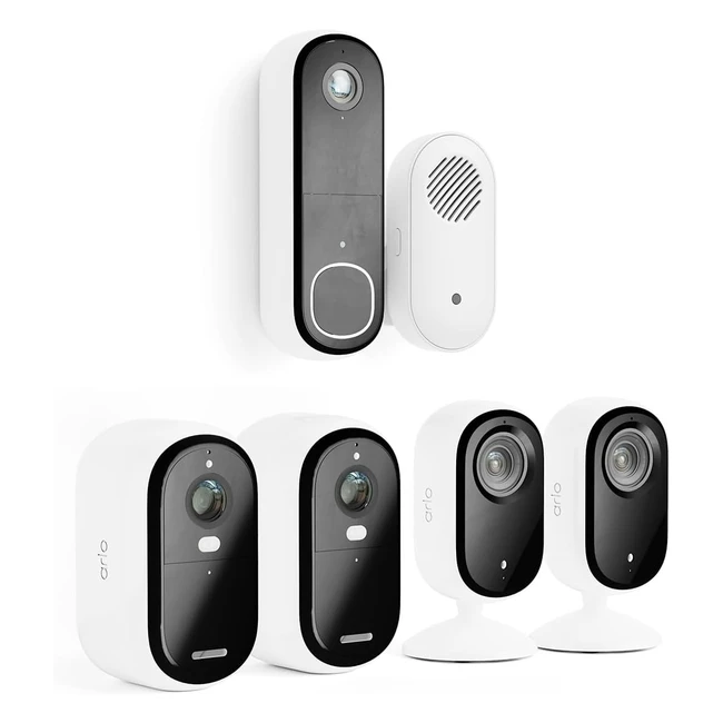 Arlo Safehaus Sicherheitspaket Full HD Kamera Nachtsicht Bewegungsmelder Sirene Smart Home