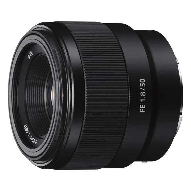 Sony Lente SEL50F18F 50mm F1.8 Fotograma Completo - Negro