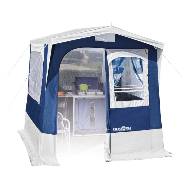 Tenda da cucina Brunner 21566 con telo in PVC e paleria in acciaio
