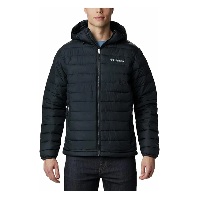 Chaqueta Columbia Powder Lite Hombre - Ref. XL123 - Acolchada y con Capucha