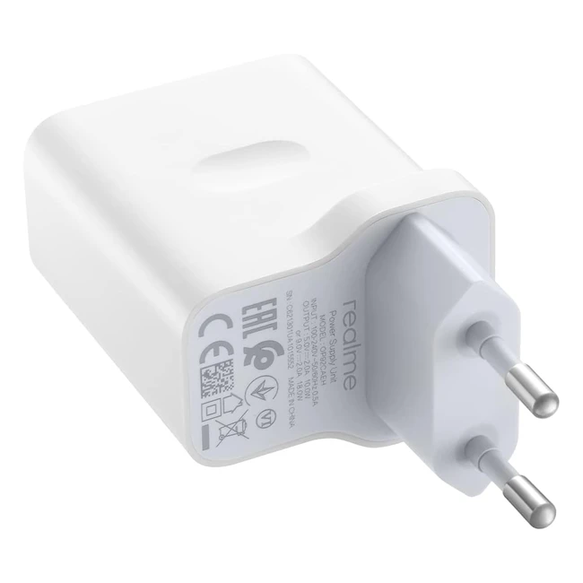 Caricabatterie USB-C realme per MacBook Pro/Air iPad Pro Dell XPS 13 iPhone 13 Pro - Ricarica Rapida 18W