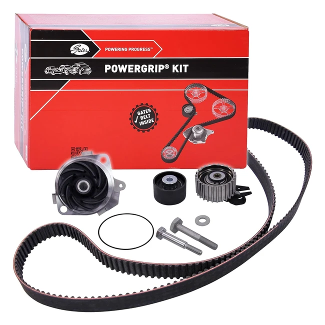 Kit cinghia distribuzione Gates PowerGrip - KP25650XS - Qualità OE - Gamma completa per veicoli europei
