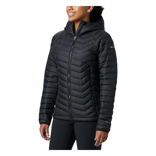 Chaqueta Columbia Powder Lite Mujer - Negro XL - Envío Rápido