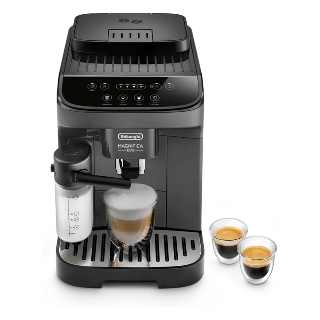 DeLonghi Magnifica Evo ECAM29252GB Kaffeevollautomat mit Milchsystem 4 Direktwahltasten für Cappuccino Espresso und andere Getränke
