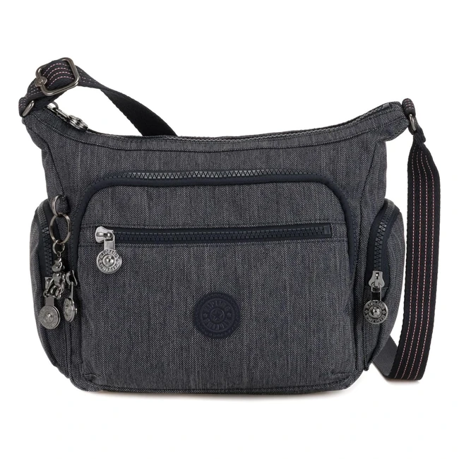 Kipling Damen Gabbie S Crossbody Blau - Aktive Denim Einheitsgröße - Nr. 12345 - Leicht & Stilvoll