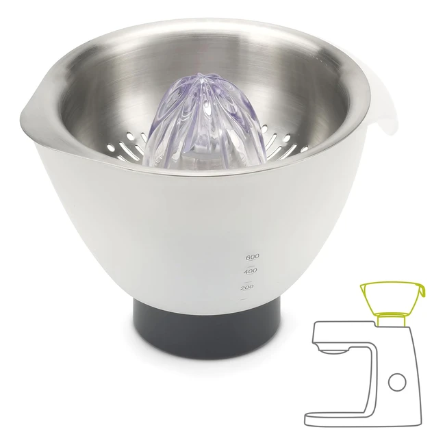 Kenwood Chef & Major AT312 Zitruspresse 600ml - Frischer Saft in Minuten!