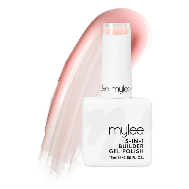Mylee 5 in 1 Builder Gel 15ml UVLED Nail Polish Coat | Strong Nails Tips & Extensions