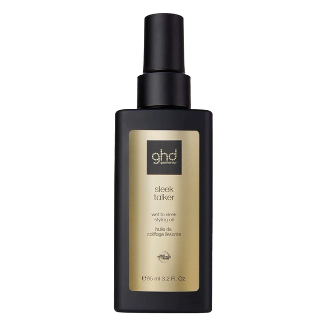 ghd sleek talker Styling Oil - Smooth & Soften Hair - Heat Protection - Argan Oil - Non-greasy