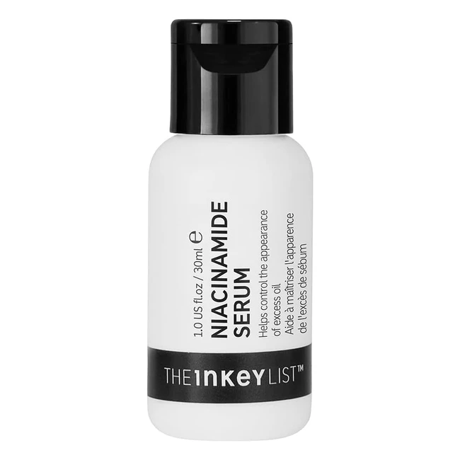 The Inkey List Niacinamide Serum 30ml - Control Excess Oil & Redness