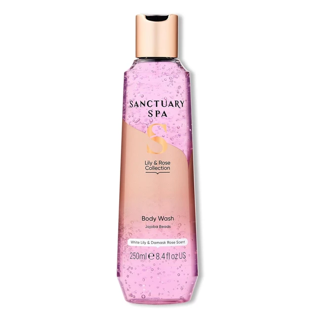 Sanctuary Spa Lily & Rose Shower Gel Body Wash Vegan 250ml #CrueltyFree #VeganFriendly