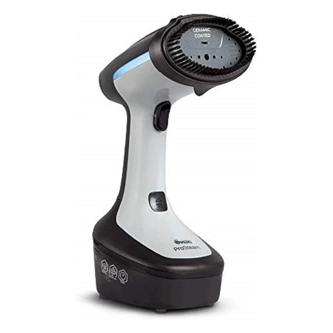 Swan Portable Garment Steamer SI12022N - Lightweight Jet Steam Cloth Friendly - 1500W - 300ml Water Tank