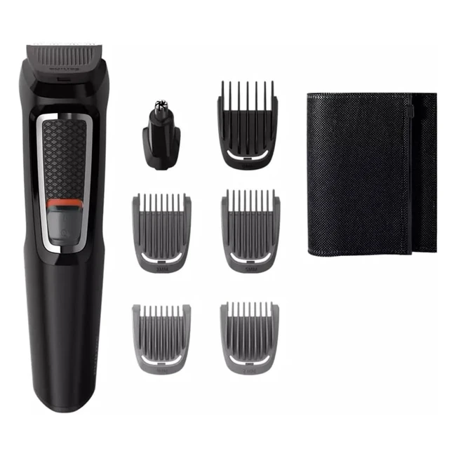 Philips Grooming Kit Serie3000 MG372015 - Tagliacapelli Regolabarba Uomo 7in1