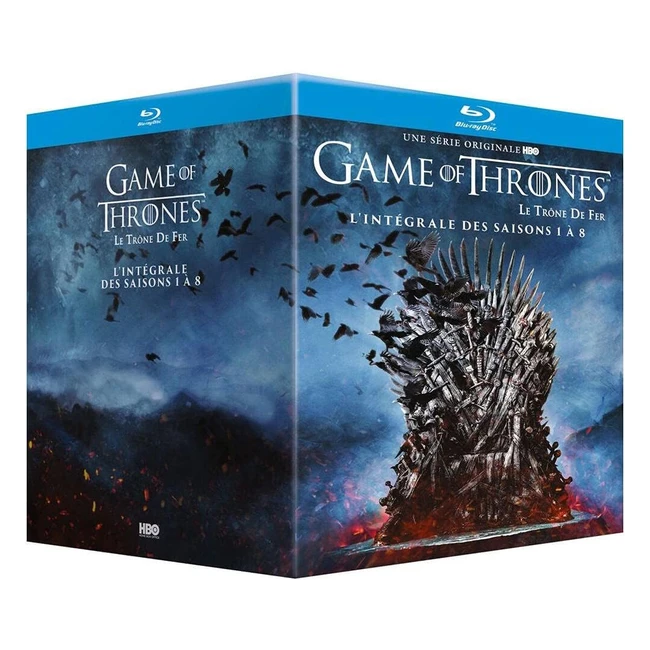 Game of Thrones Le Trône de Fer Saisons 1-8 Blu-ray - Meilleur Prix Livraison Gratuite