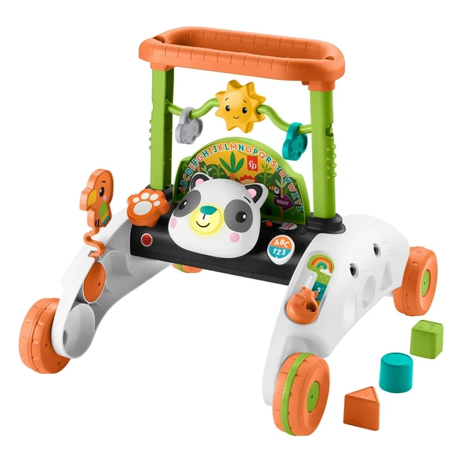 Andador Panda Fisher-Price 2 Caras HJY73 - Actividades con Luces y Sonidos