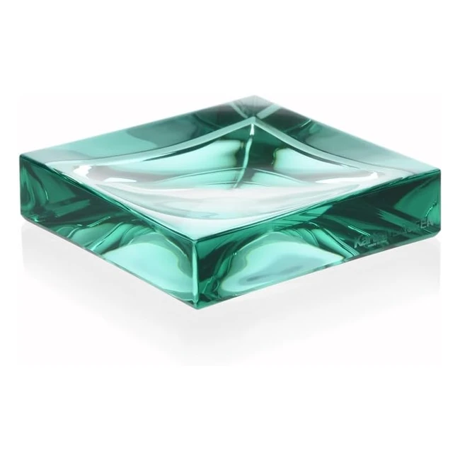 Porte-savon Kartell Boxy Vert d'eau de mer - Design Ludovica & Roberto Palomba