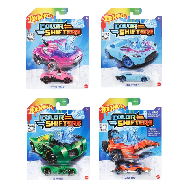 Mattel Hot Wheels Shifters Veicoli Cambiacolore BHR15 - Giocattolo per Bambini 3+ Anni