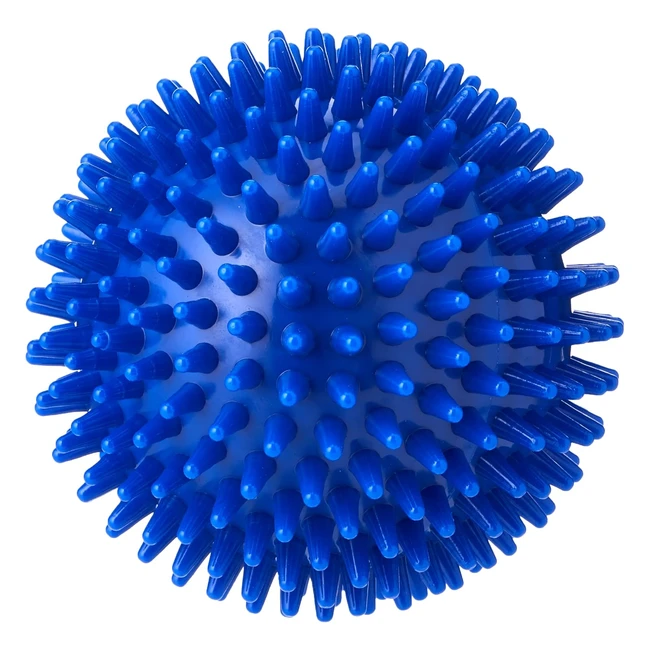 Performance Health Spiky Massage Ball - Blue - 10cm - Pain Relief - Blood Circulation