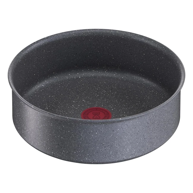 Sauteuse Tefal Ingenio 24 cm Induction Antiadhsif Empilable Lavevaisselle Natural Force L3963502 Noir