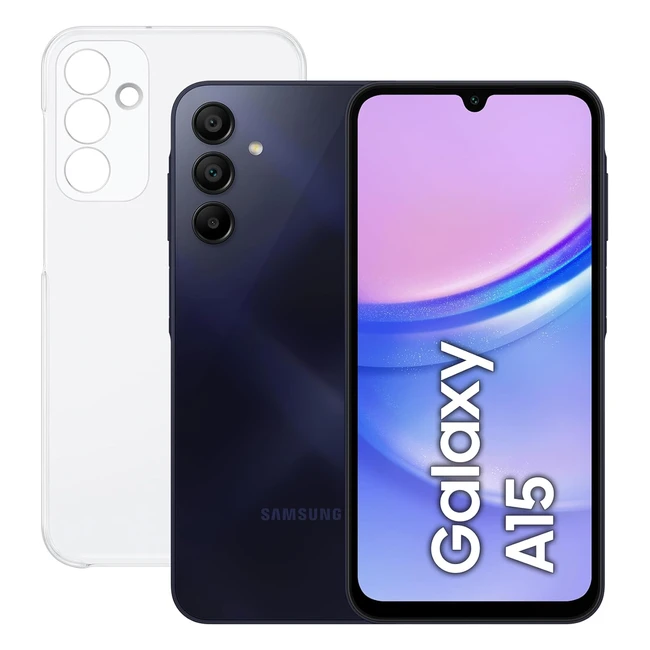 Samsung Galaxy A15 256GB LTE Smartphone Android Carga Rápida Sin Galaxy Buds FE - Negro