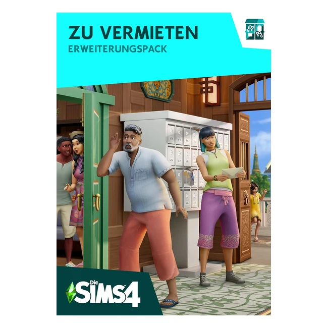Die Sims 4 Vermietung PCWIN Download Code EA App Origin Deutsch - Kreativ wohnen & verdienen