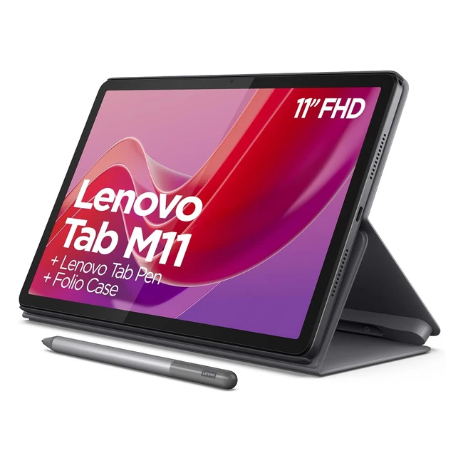 Tablet Lenovo Tab M11 11'' MediaTek Helio G88 8GB RAM 128GB Ampliables 1TB 4 Altavoces WiFi Bluetooth Android 13 Gris Luna