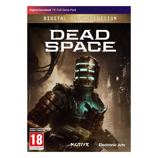 Dead Space Deluxe Edition PCWin Downloading Code EA App Origin Videogame English - NextGen SciFi Horror