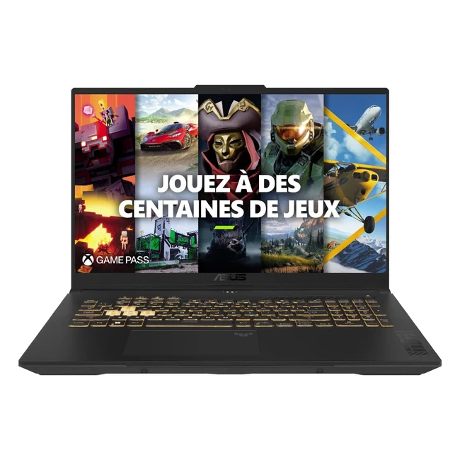ASUS A17 TUF F707 NV HX072 - 17'3 FHD Gris - R5 2x8G 512G SSD NV RTX 4060 8G - Sans OS - WiFi 6 Gig - AX 2x2 - BT 5.0