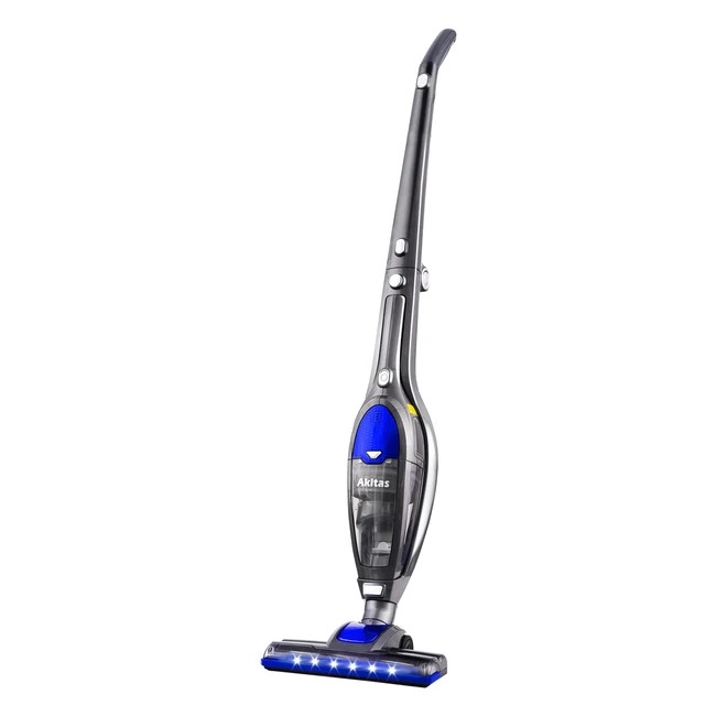 Aspirateur balai sans fil Akita U10 3en1 222V 150W batterie lithium rechargeable