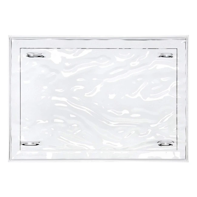 Cassetta Cristallo Kartell Dune 55x38 cm - Design Mario Bellini - Riutilizzabile