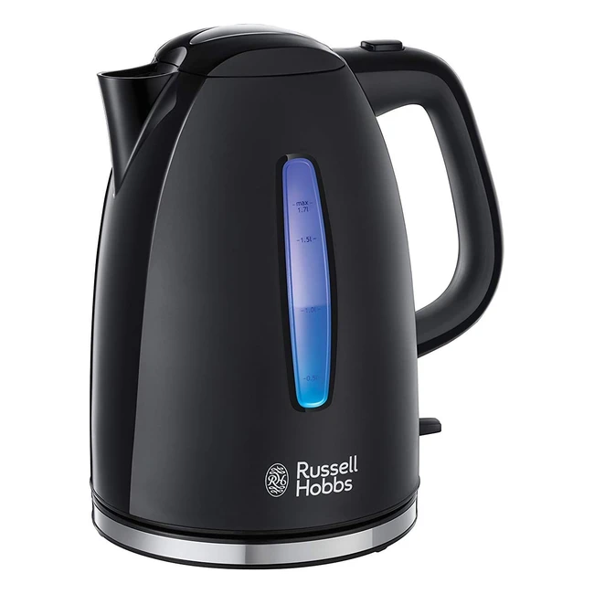 Bollitore Elettrico Russell Hobbs 17L 2400W LED Blu Ebollizione Rapida Filtro Anticalcare