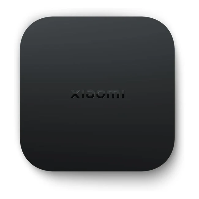 Xiaomi TV Box S 2nd Gen 4K Ultra HD Potente Procesador Google TV Dolby Vision HDR10 Dolby Atmos DTS-HD Bluetooth WiFi Doble Banda Negro