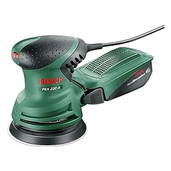 Levigatrice Eccentrica Bosch Easy PEX 220A 220W Verde/Nero