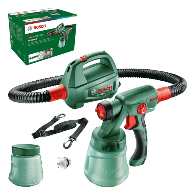 Sistema Verniciatura Spruzzo Elettrico Bosch PFS 2000 - 440W