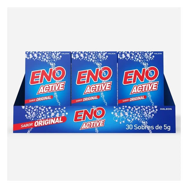 Eno Active Sales Minerales en Polvo Sabor Original - 30 Sobres de 5g