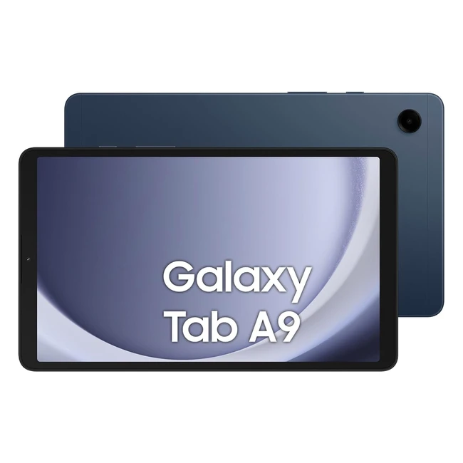 Samsung Galaxy Tab A9 Display 87 TFT LCD PLS WiFi RAM 4GB 64GB 5100 mAh MediaTek MT8781 Android 13 Navy - Versione Italiana