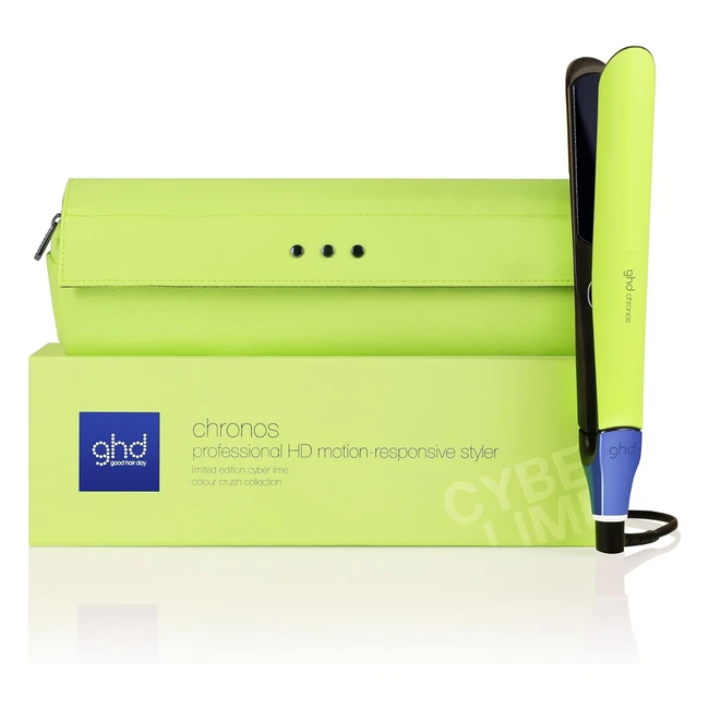 ghd Styler Chronos - Lisseur Professionnel Tous Types Cheveux - Citron Vert Electrique