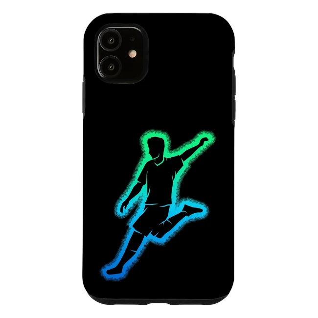 Fuball Schutzhülle iPhone 11 Kinder Jungen - Ball Fuballschuhe Knieschoner