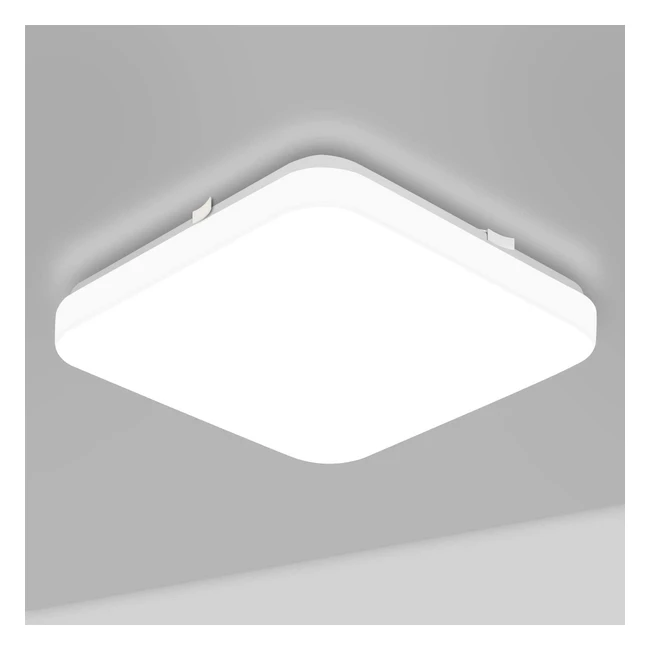 Super Bright Lepro Ceiling Light 24W 2500lm Daylight White 5000K for Office Living Room Kitchen